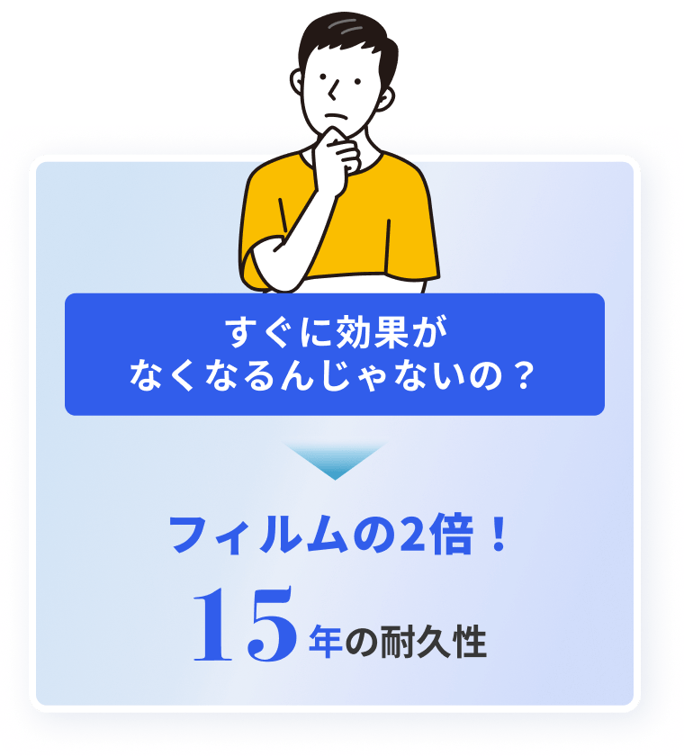 すぐに効果がなくなるんじゃないの？